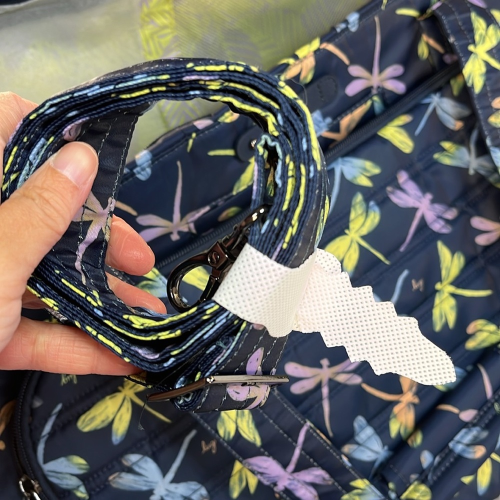 NWT Lug Trolley Duffel Bag - Dragonfly Icepop - Picture 6 of 10